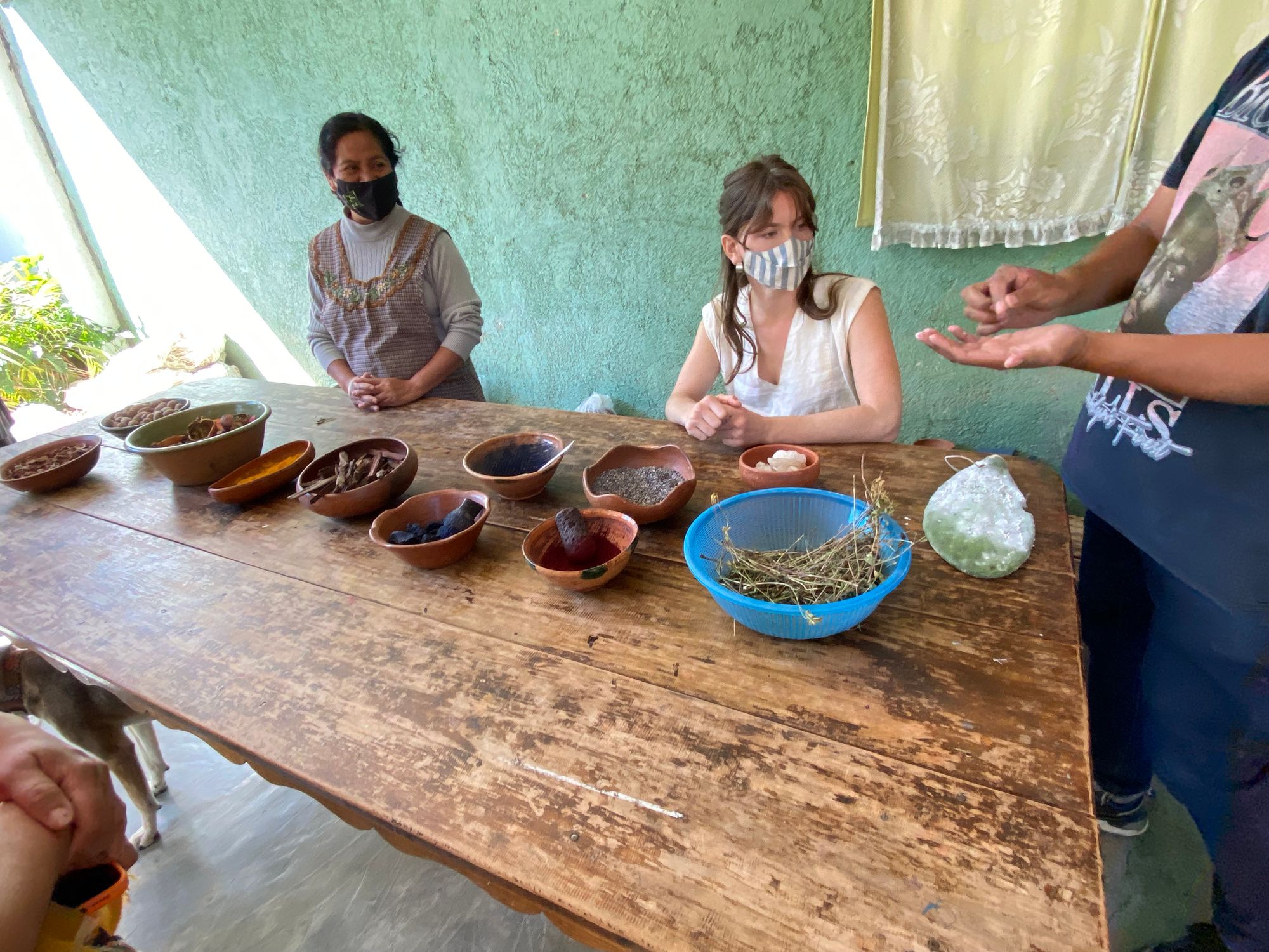 NATURAL DYES AND WEAVING WITH THE THREAD CARAVAN